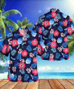 Wendigoon Hawaiian Shirt Hibiscus Summer Tropical Aloha Shirt For Sale Famerry - Homegiftaura