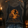Why Yes I Can Drive A Stick Tank Top Witch Riding Broom Merch Halloween Presents For Girlfriend
