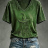 Yes I Can Drive A Stick V-Neck T-Shirt Halloween Womens Apparel Presents For Mum