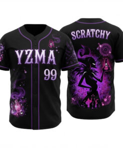 Yzma Halloween Baseball Jersey Disney Villains Merch Gift Ideas For Him