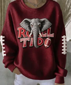 Alabama Football Merch Football Sweatshirt Game Day Gifts For Friend