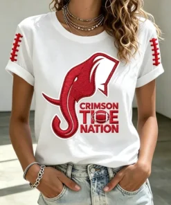 Alabama Football Merch Football T-Shirt Game Day Outfit Gift