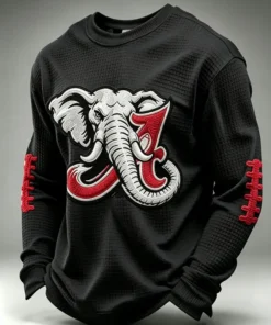 Alabama Football Merch Football Tide Long Sleeve Shirt Game Day Gifts For Men
