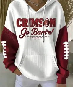 Alabama Football Merch Go Bam Hoodie Football Game Day Presents For Fan