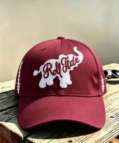 Alabama Football Merch Roll Tide Baseball Hat Alabama Pride Attire Gifts For Men