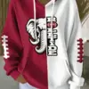 Alabama Football Merch Roll Tide Football Hoodie Sports Gift For Wife