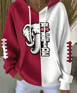 Alabama Football Merch Roll Tide Football Hoodie Sports Gift For Wife