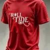 Alabama Football Merch Roll Tide Football T-Shirt Game Day Fan Gifts