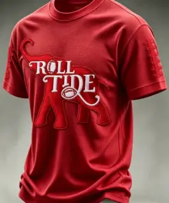 Alabama Football Merch Roll Tide Football T-Shirt Game Day Fan Gifts