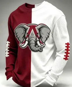 Alabama Football Merch Roll Tide Game Day Long Sleeve Shirt Sports Dad Gifts