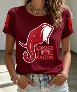 Alabama Football Merch Roll Tide Game Day T-Shirt Football Sister Gifts