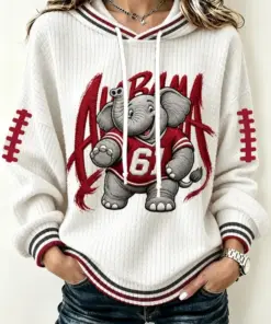 Alabama Football Merch Roll Tide Hoodie Football Gifts For Sister