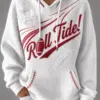 Alabama Football Merch Roll Tide Hoodie Game Day Football Gifts For Mom
