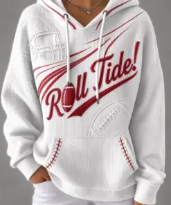 Alabama Football Merch Roll Tide Hoodie Game Day Football Gifts For Mom