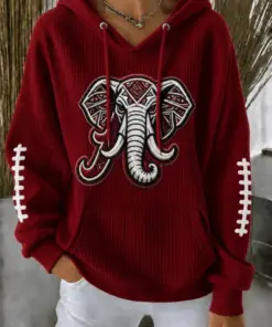 Alabama Football Merch Roll Tide Sports Hoodie Football Gifts For Sister