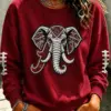 Alabama Football Merch Roll Tide Sweatshirt Game Day Apparel Gift