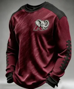 Alabama Football Merch Sports Game Day Long Sleeve Shirt Sports Men Gifts