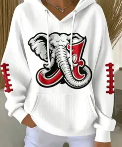 Alabama Football Merch They See Me Rollin Hoodie Football Gifts For Her