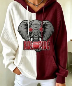 Alabama Game Day Football Hoodie Alabama Sports Clothing Gifts For Her