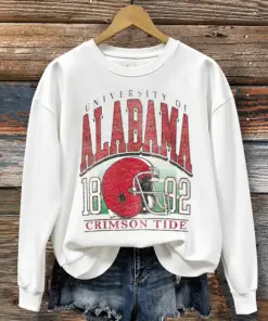 Bama Football Merch 1892 Football Sweatshirt Game Day Sister Gifts