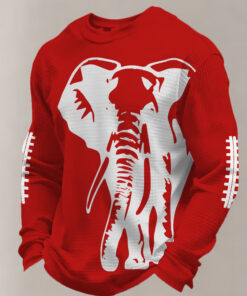 Alternative view of Bama Football Merch Football Long Sleeve Shirt Game Day Fan Gifts