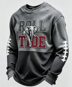 Bama Football Merch Football Long Sleeve Shirt Sports Apparel Gift