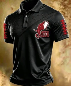 Bama Football Merch Football Nation Polo Shirt Great Sports Gifts For Brothers