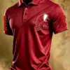 Bama Football Merch Football Nation Polo Shirt Sports Gifts For Dad