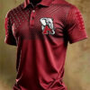 Bama Football Merch Game Day Polo Shirt Football Fan Gifts