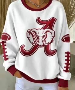 Bama Football Merch Game Day Sweatshirt Football Gifts For Mom