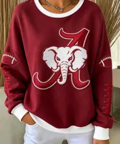 Bama Football Merch Game Day Sweatshirt Football Presents For Mom