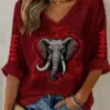 Bama Football Merch Game Day V-Neck Raglan Shirt Football Outfit Gift