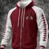 Bama Football Merch Game Day Zip Hoodie Football Gifts For Men