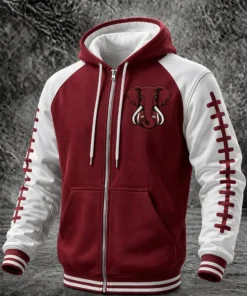 Bama Football Merch Game Day Zip Hoodie Football Gifts For Men