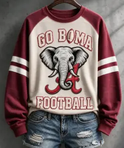 Bama Football Merch Go Bama Football Sweatshirt Game Day Sister Gifts