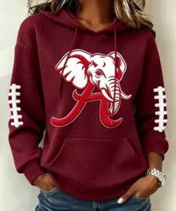 Bama Football Merch Go Football Hoodie Sports Gifts For Football Fans