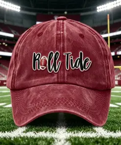 Bama Football Merch Roll Tide Game Day Baseball Hat Sports Gifts For Him