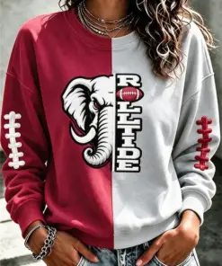 Bama Football Merch Roll Tide Sweatshirt Football Presents For Girlfriend