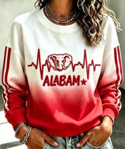 Bama Football Merch They See Me Rollin Sweatshirt Football Outfit Gift