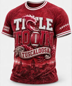 Bama Football Merch Tuscaloosa Football T-Shirt Sports Gear