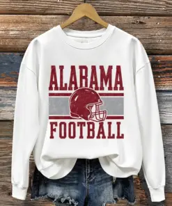 Crimson Sports Merch Football Sweatshirt Sports Gifts For Sister