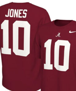 Crimson Sports Merch Mac Jones 10 T-Shirt Football Brother Gifts
