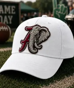 Crimson Sports Merch Roll Tide Baseball Hat Football Gifts For Husband