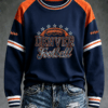 Denver Football Merch Football Sweatshirt Cool Football Fan Gifts