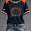 Denver Football Merch Football T-Shirt Simple Football Fan Gifts