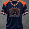 Denver Football Merch Football V-Neck Shirt Funny Gifts For Fans
