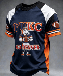 Denver Football Merch Fukc Go Denver T-Shirt Game Day Fan Essentials