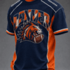 Denver Football Merch Game Day Football T-Shirt Fan Gift For Men