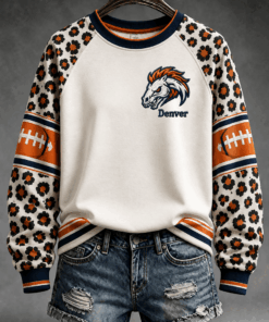 Denver Football Merch Sweatshirt Ultimate Football Fan Gifts