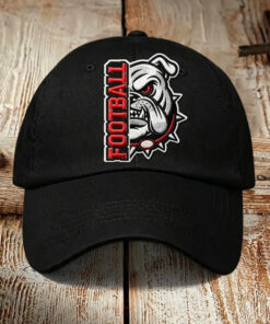 Georgia Football Merch Bulldogs Football Baseball Hat Outfit Gift